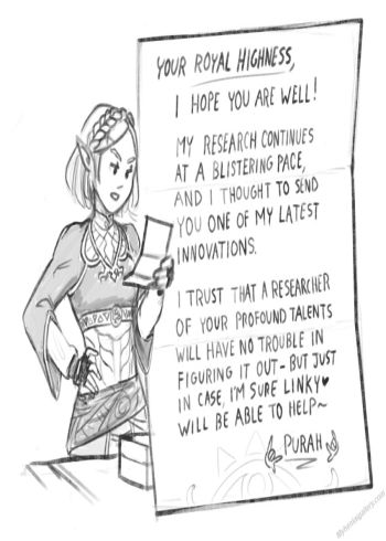 Princess Zelda - Purah's Gift
